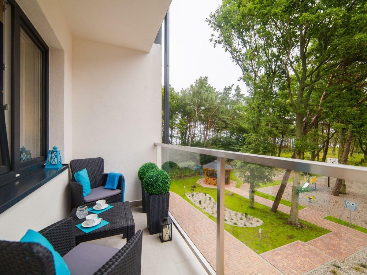 Ferienwohnung Apartament Turkusowy Ustronie Morskie Exterior foto