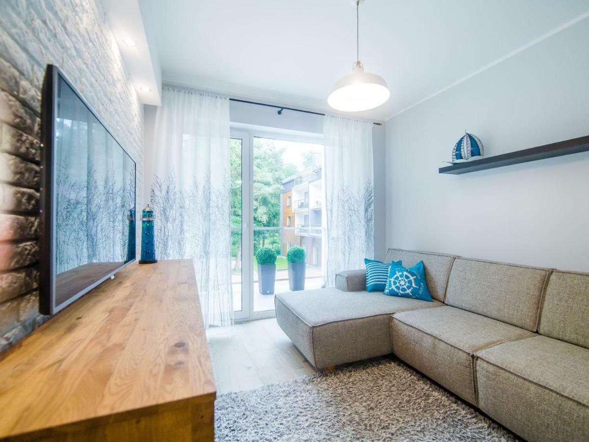 Ferienwohnung Apartament Turkusowy Ustronie Morskie Exterior foto