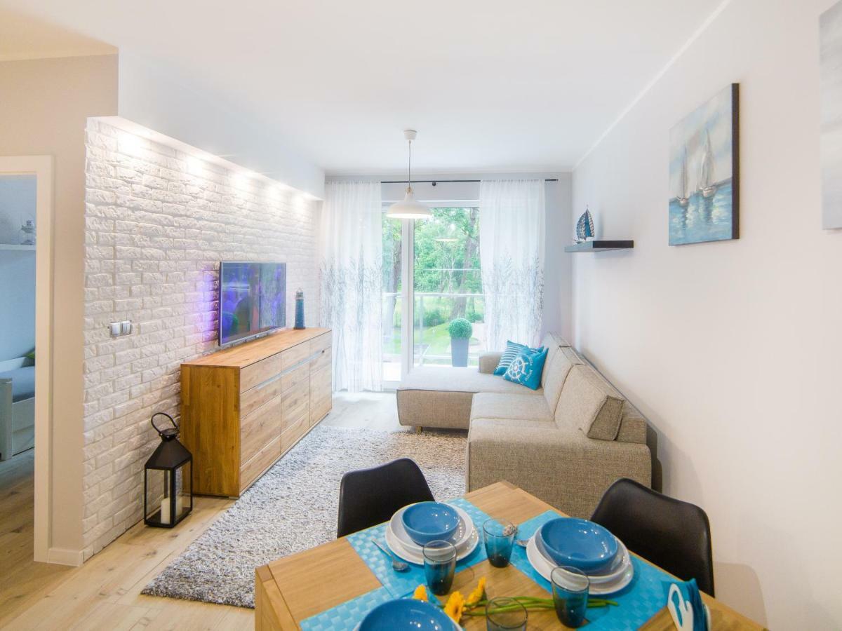 Ferienwohnung Apartament Turkusowy Ustronie Morskie Exterior foto