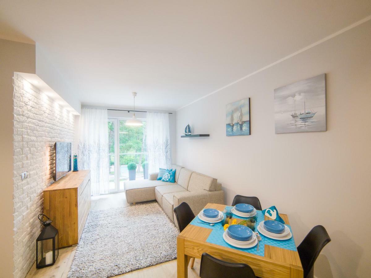 Ferienwohnung Apartament Turkusowy Ustronie Morskie Exterior foto