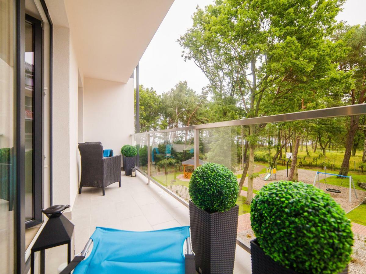 Ferienwohnung Apartament Turkusowy Ustronie Morskie Exterior foto